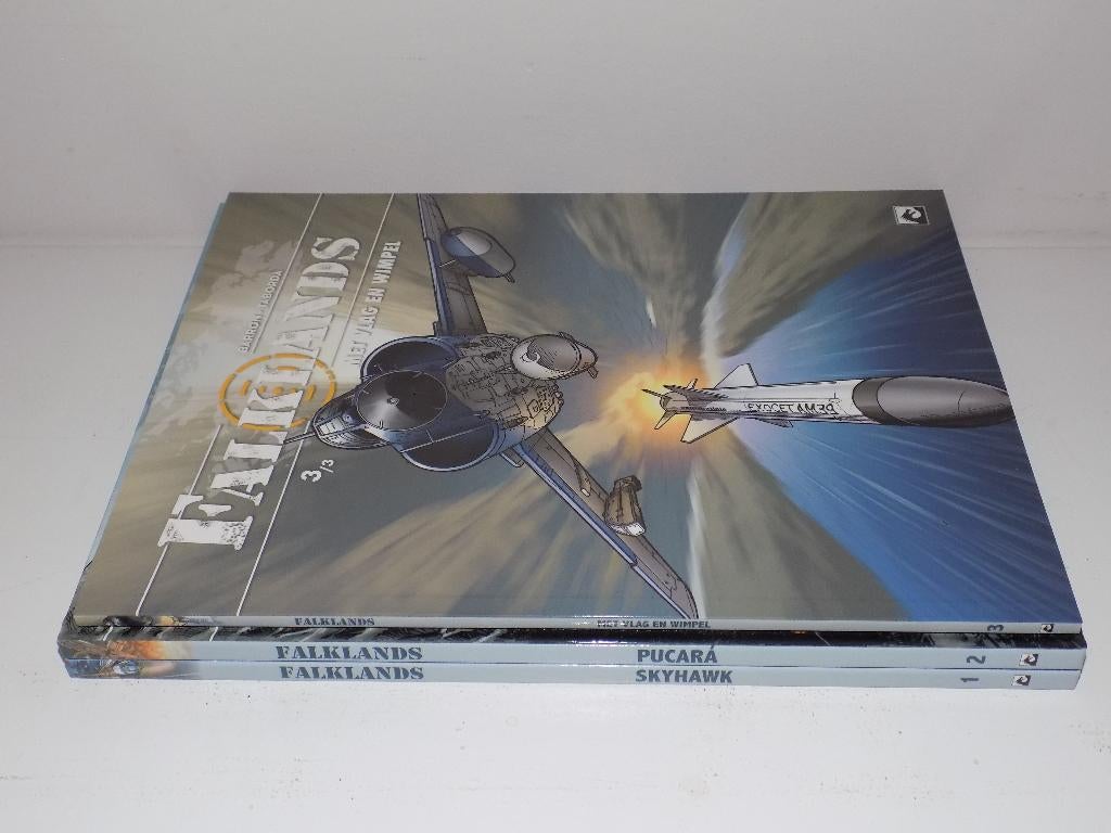 Falklands ~ Complete serie 1 t/m 3 [hc & sc], Complete serie of reeks, Ophalen of Verzenden, Zo goed als nieuw
