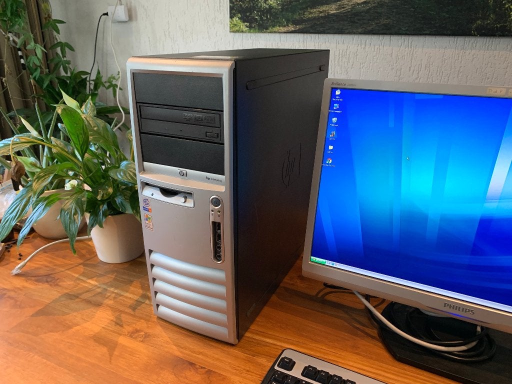 HP Windows XP Pro Retro Gaming PC | Pentium 4 | GeForce 6600, Intel Pentium 4, Gebruikt, HDD, 250 GB