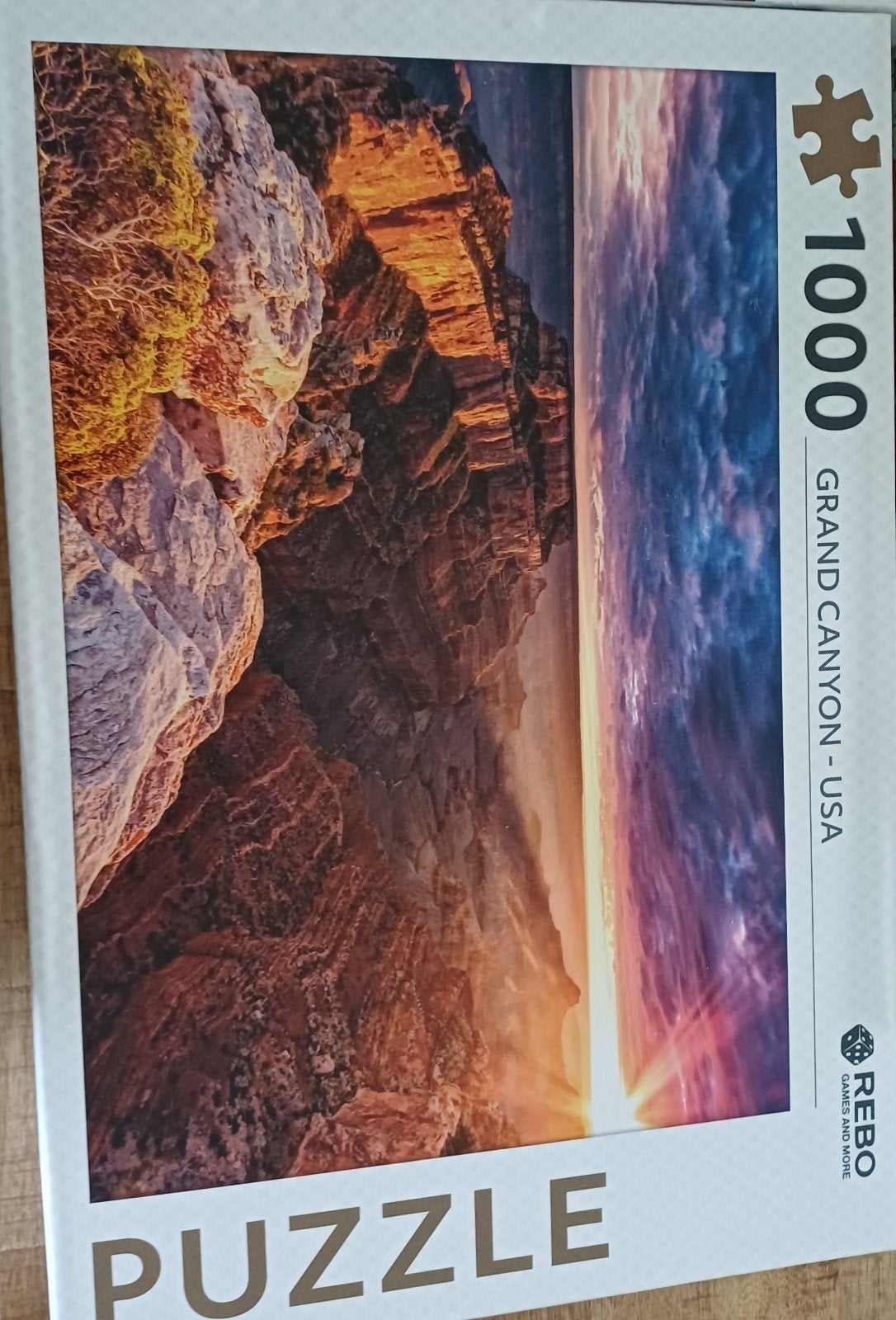 Puzzelcollectie: Santorini, Grand Canyon, Rembrandt, Paarden, Ophalen, 500 t/m 1500 stukjes, Gebruikt, Legpuzzel