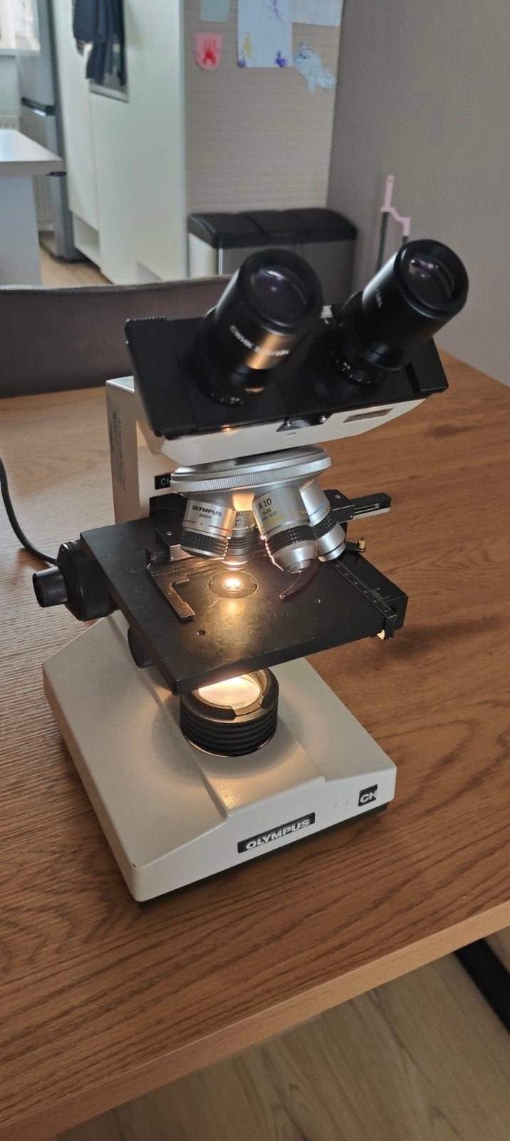 Olympus CH Biologische Microscoop, Ophalen, Gebruikt, Minder dan 400x, Biologische microscoop
