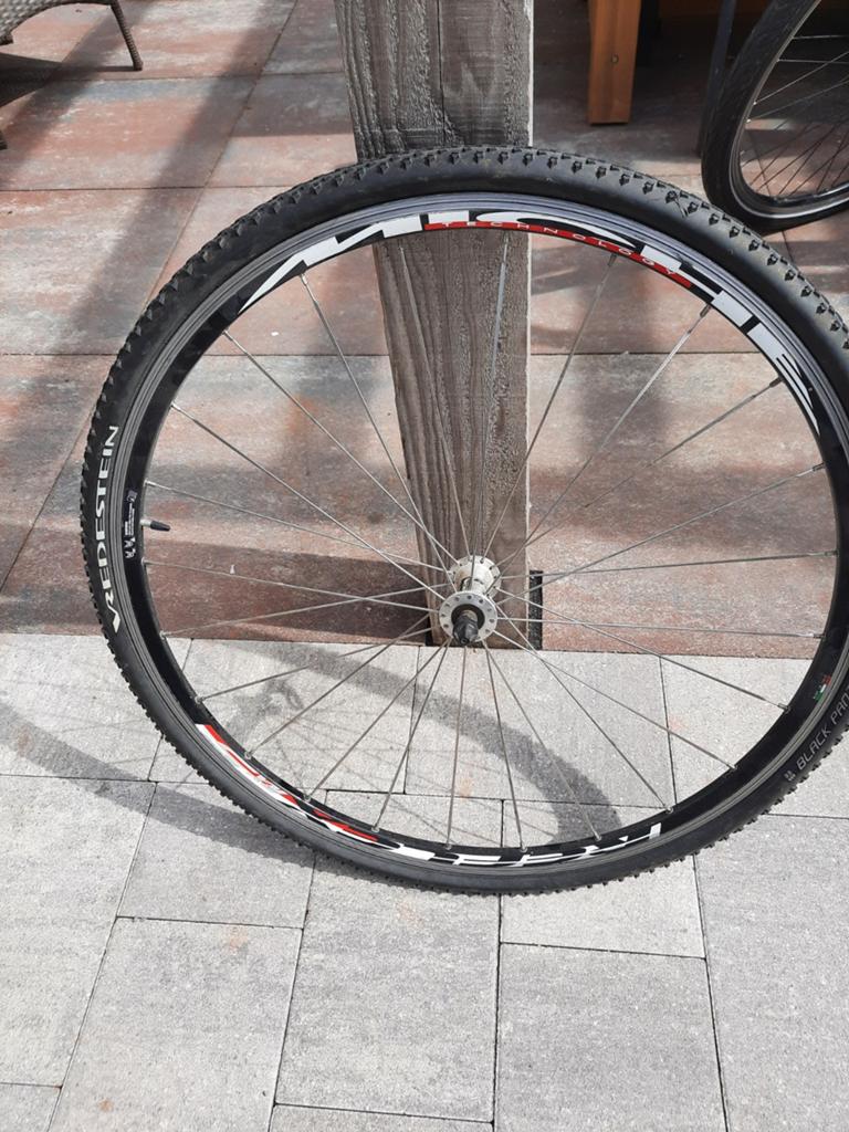 Miche RX5 aluminium wielset 10 speed cassette en banden zgan, Fietsen en Brommers, Fietsonderdelen, Wiel, Miche, Ophalen of Verzenden