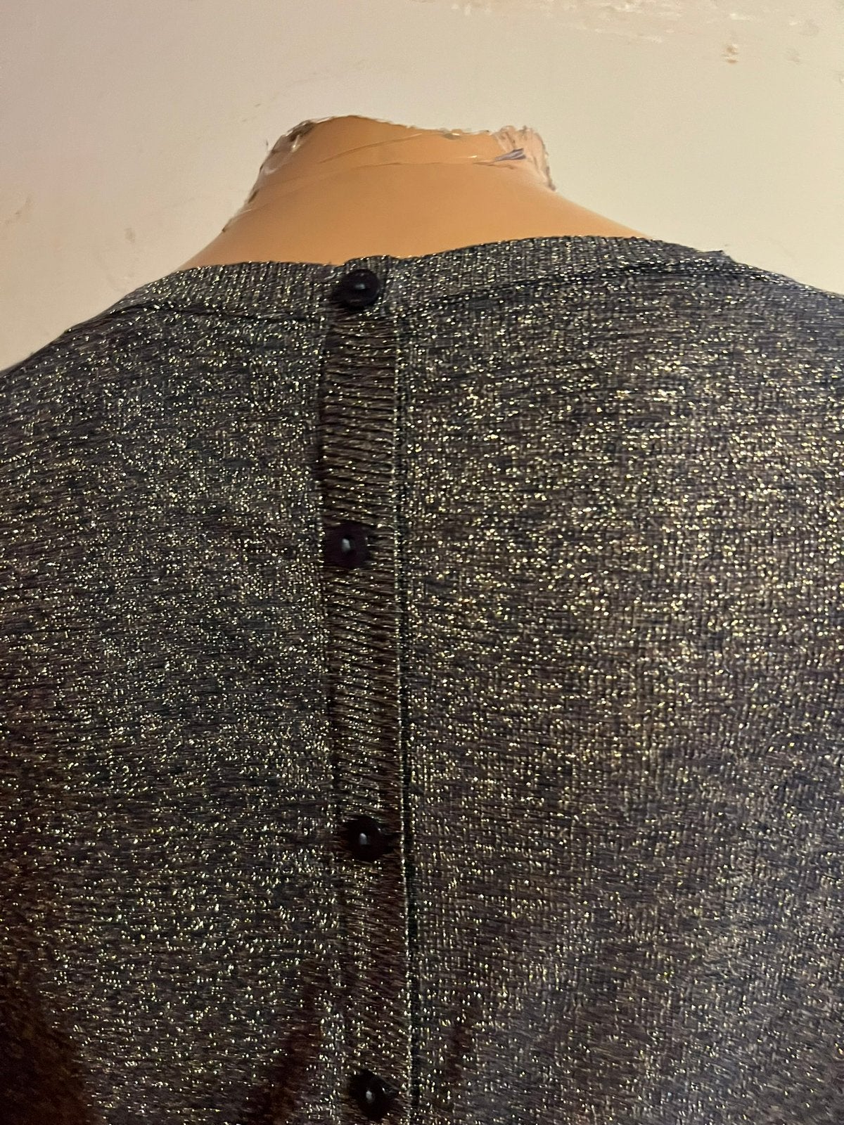 RIVER WOODS Twinset L Zilver Zwart 2- 2-delig, Maat 38/40 (M), F, River Woods, Ophalen of Verzenden