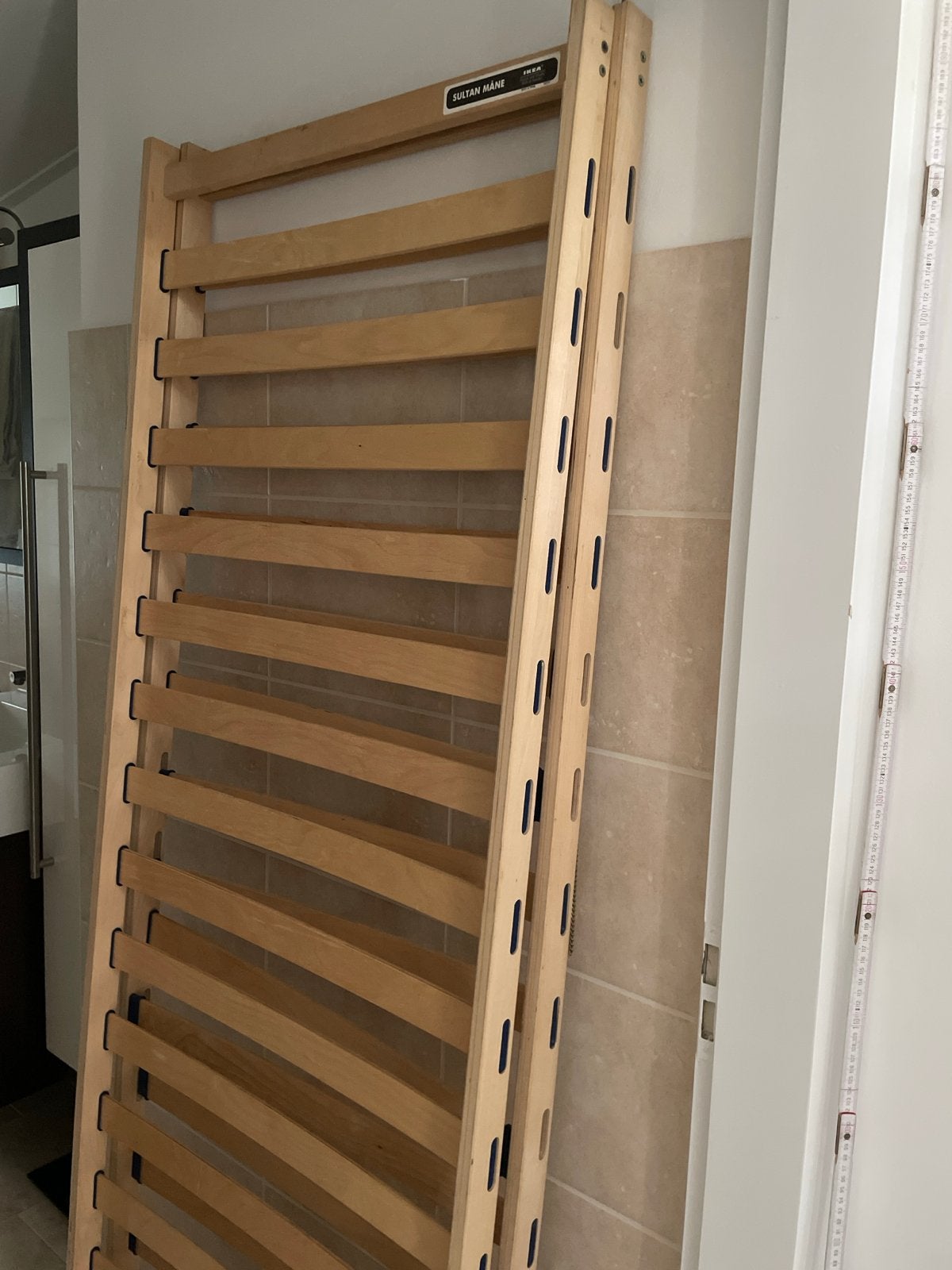 IKEA SULTAN MÅNE 2x lattenbodem 70x200 cm, Ophalen, 70 cm of minder, Tweepersoons, Zo goed als nieuw