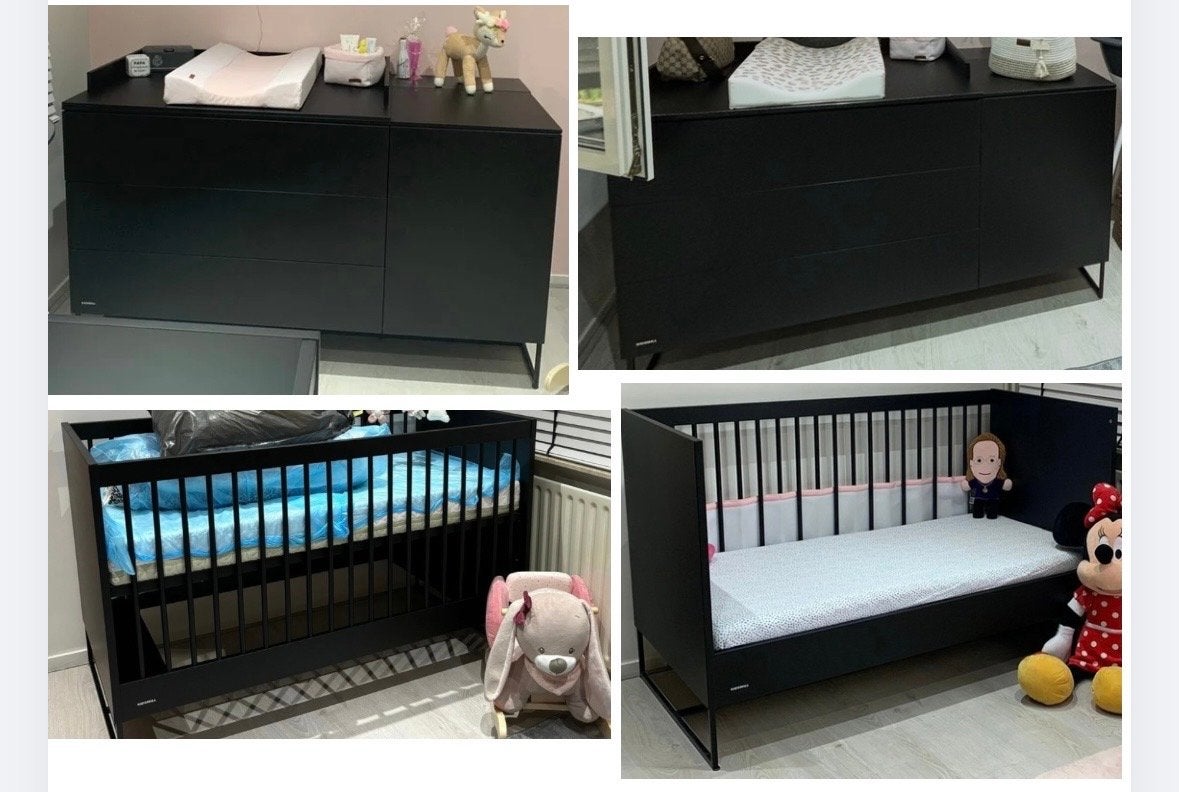 Kidsmill modular commode XL en meegroeibed 70x140, Kinderen en Baby's, Ophalen, Gebruikt, 50 tot 70 cm, 100 cm of meer