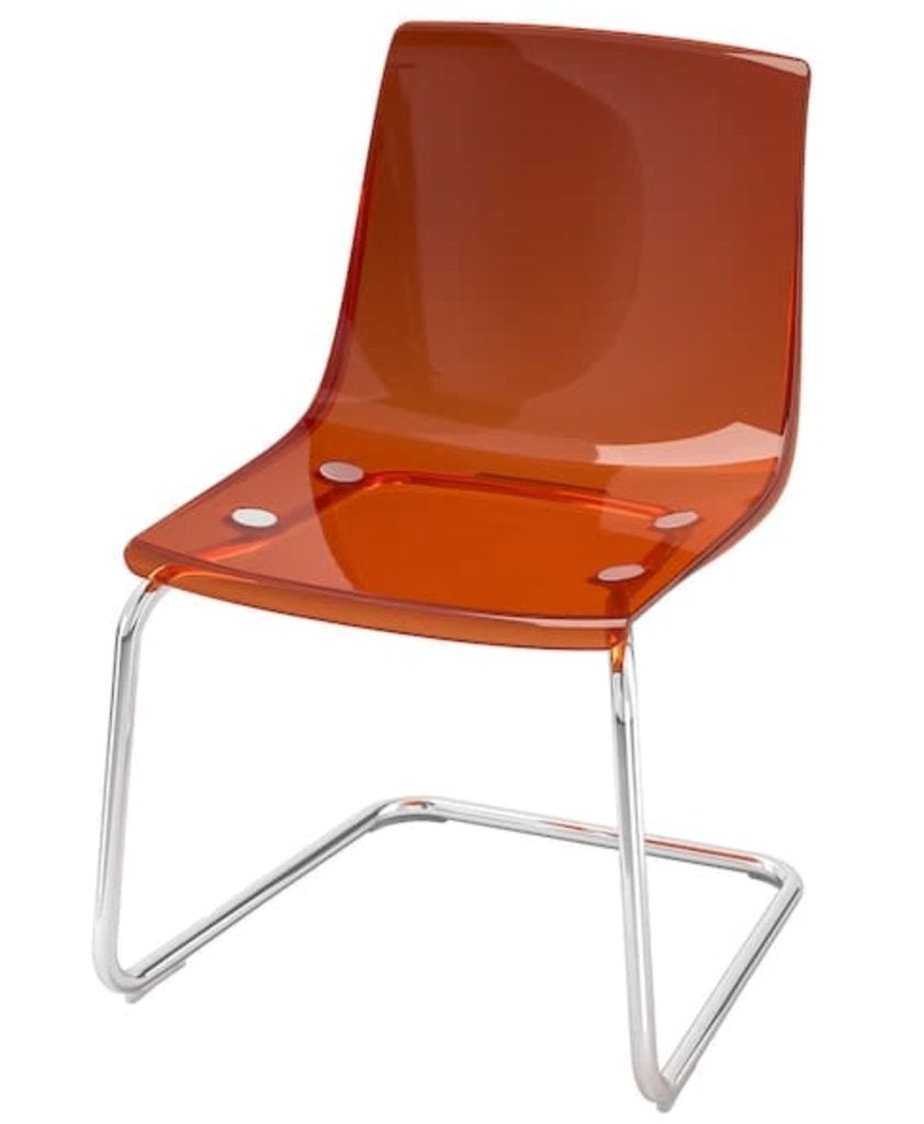Zoek voor / search for  IKEA Tobias Stoelen Bruin / Oranje, Ophalen of Verzenden, Gebruikt, Bruin, Twee