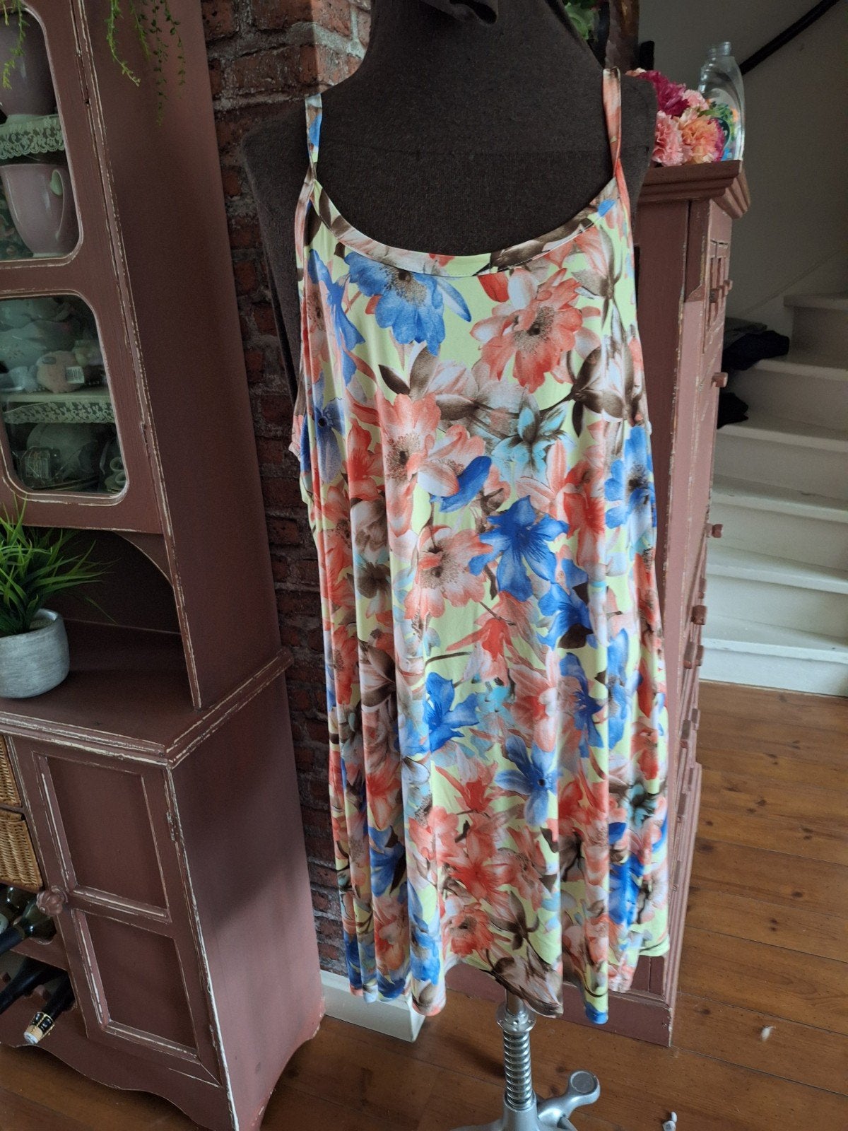 Magna jurk shirt top 54 56 kreukvrij stretch, Kleding | Dames, Ophalen of Verzenden, Gedragen, Meerkleurig, Shirt of Top