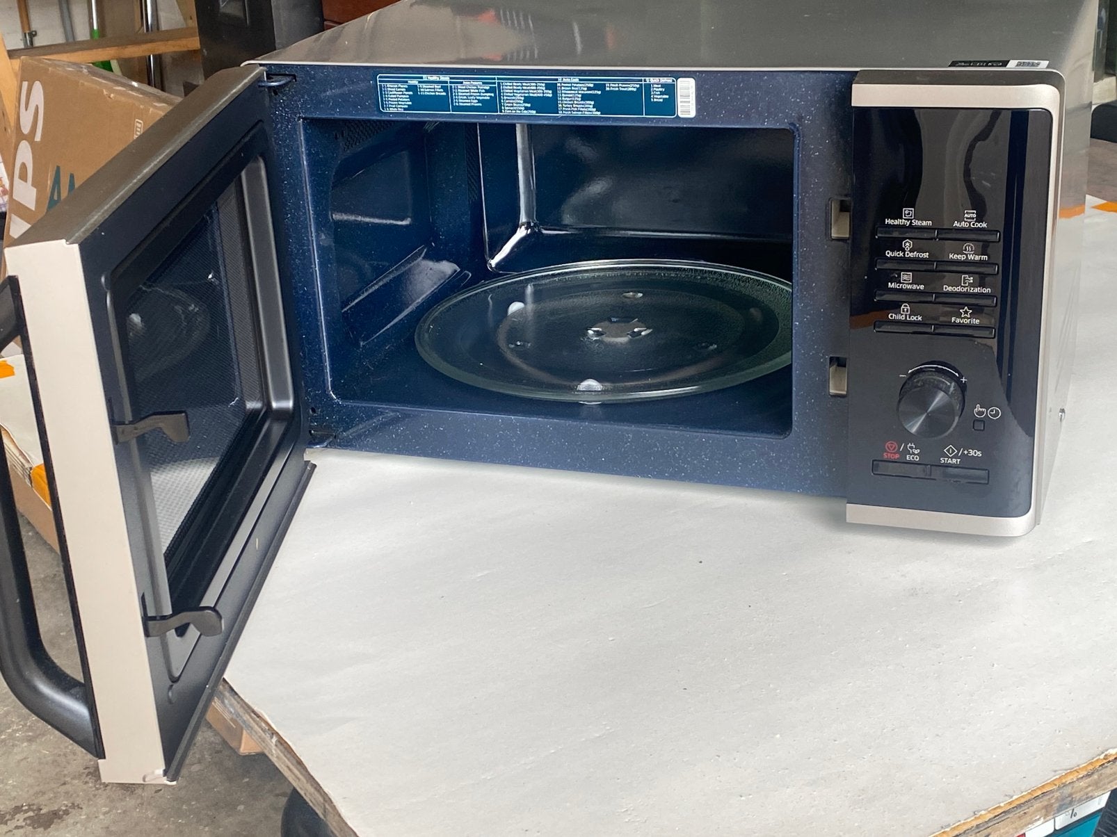 Samsung magnetron, Ophalen, Zo goed als nieuw