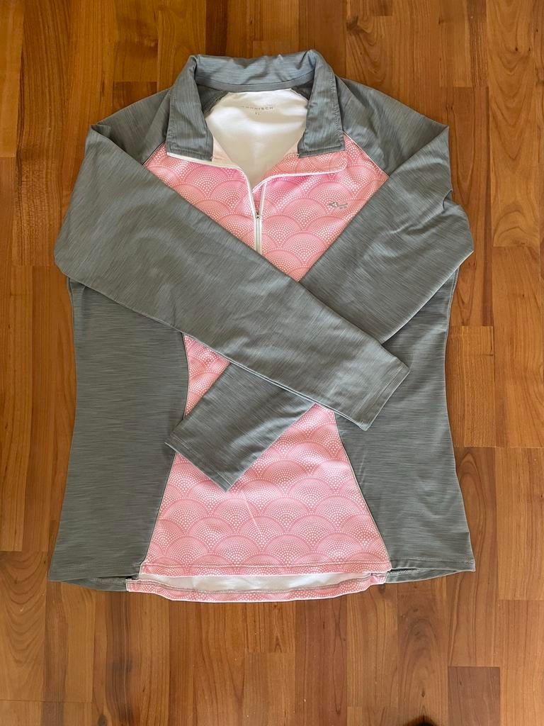 Röhnisch Golf Polo Lange Mouwen - Maat XL (42), Ophalen of Verzenden, Zo goed als nieuw, Roze, Maat 42/44 (L)