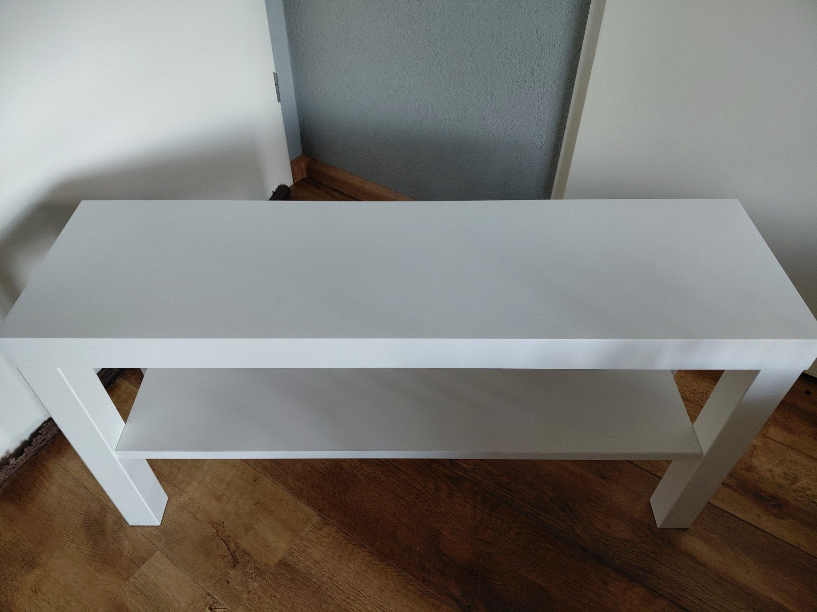 Lack tafeltje van Ikea. 45x90x26 ( hxbxd)., Huis en Inrichting, Ophalen, 50 tot 100 cm, Vierkant, Zo goed als nieuw