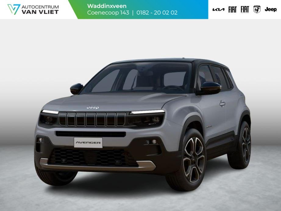 Jeep Avenger Summit 54 kWh | Winter Pack | Infotainment& Con, Auto's, Jeep, 12 maanden, 394 km, 156 pk, 24 min