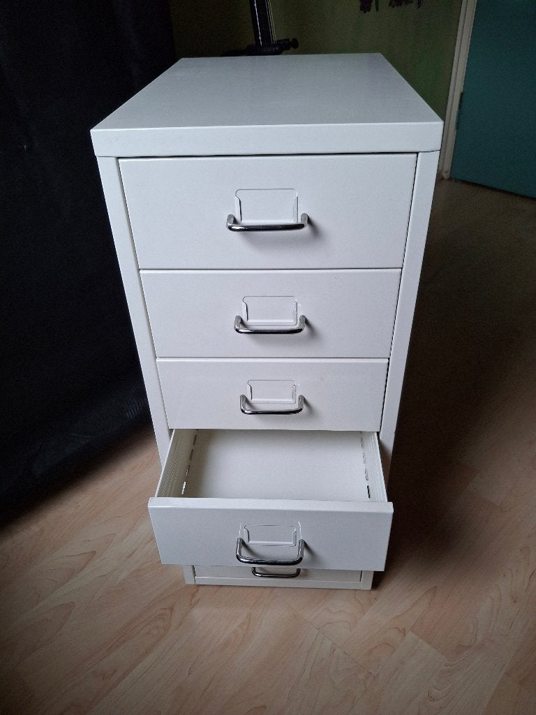 IKEA HELMER ladeblok  – wit – in nette staat, Ophalen, Gebruikt