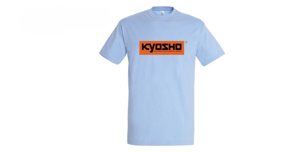KYOSHO T-SHIRT SPRING 24 SKY BLUE/ORANGE maat M