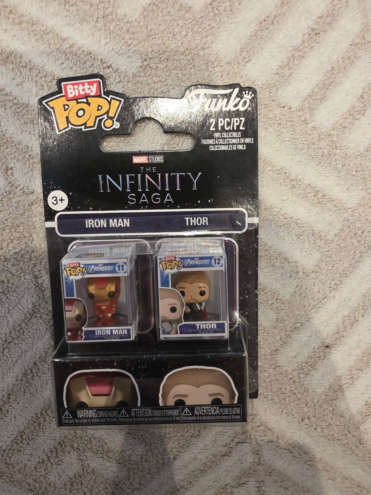 Funko Bitty Pop Infinity Saga Iron Man & Thor, Verzamelen, Ophalen of Verzenden