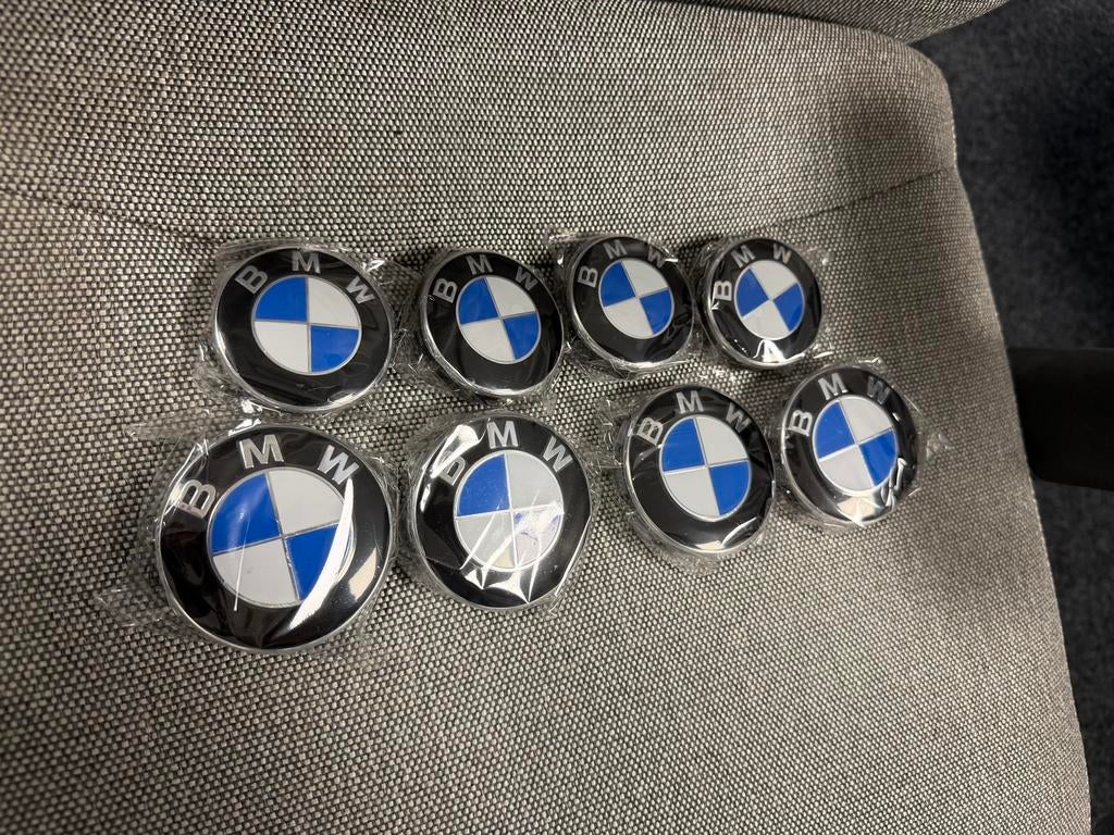 Set Nieuwe BMW Naafdoppen Naafkapjes Motorkap 56mm en 68mm!, Auto diversen, Wieldoppen, Ophalen of Verzenden, Nieuw