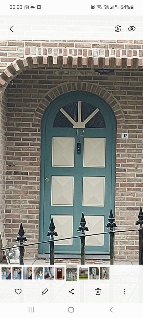 Voordeur, Ophalen, Gebruikt, 80 tot 100 cm, Buitendeur