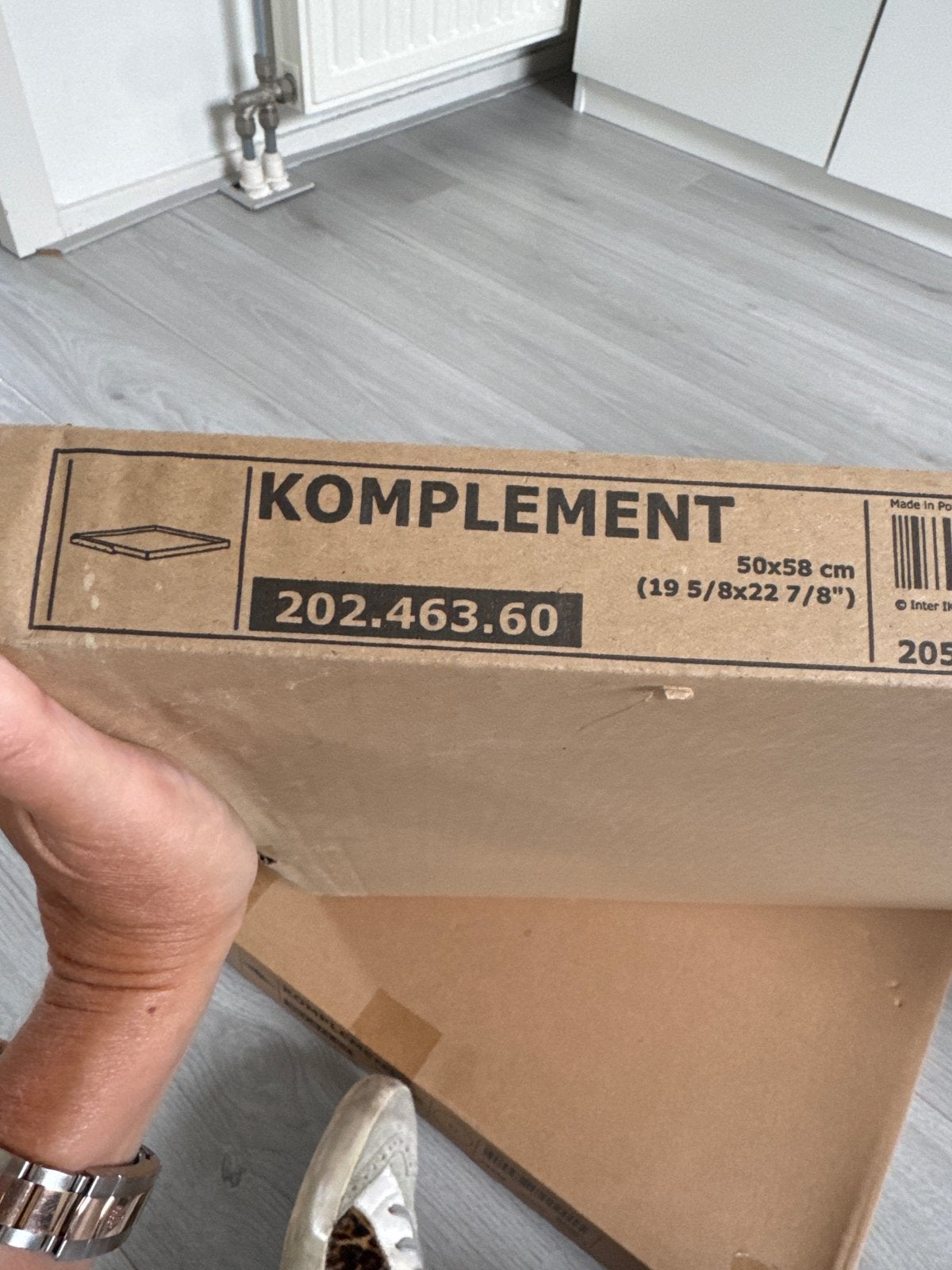IKEA KOMPLEMENT plank 50x58 cm, nieuw in verpakking, Ophalen, Nieuw