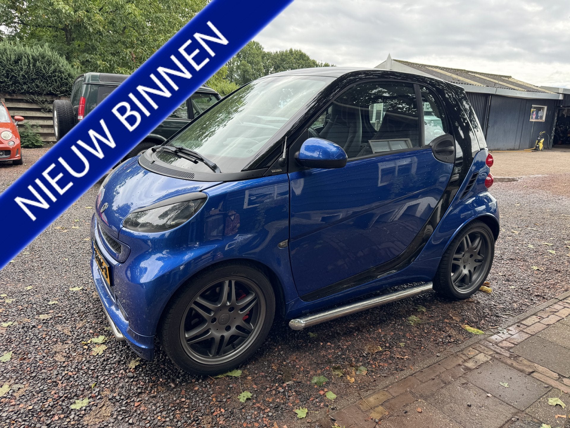Smart Fortwo Coupé 1.0 BRABUS (bj 2010, automaat), Auto's, Automaat, Euro 5, Gebruikt, 785 kg