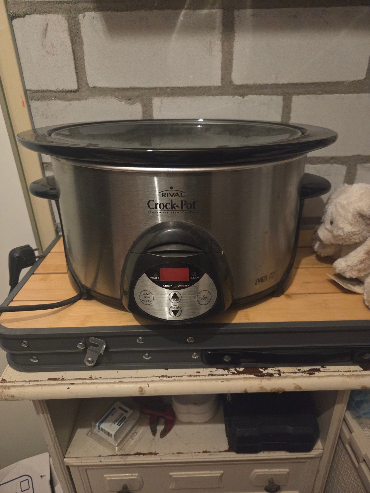 Rival Crock-Pot Slowcooker, Ophalen of Verzenden, Gebruikt