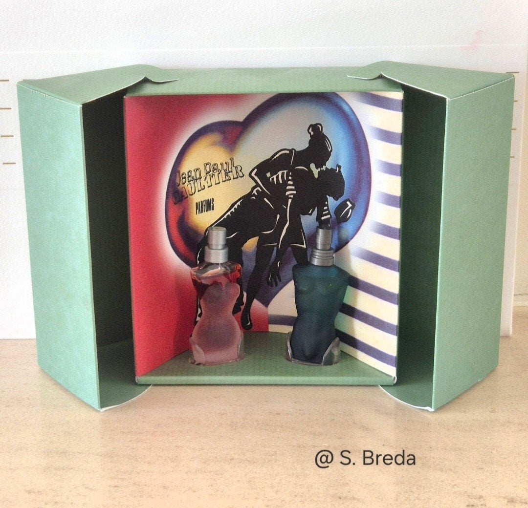Jean Paul Gaultier Valentijnsset 1998 Valentijn set, Ophalen of Verzenden, Zo goed als nieuw, Miniatuur, Gevuld