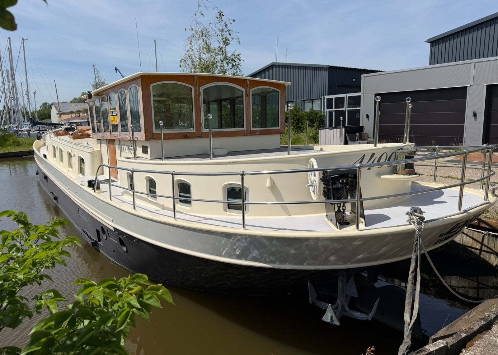 Luxe motor, Klipper 22,80 x 4,75 x 1,10 bj 2014 bij Euroship, Ophalen of Verzenden, Boegschroef