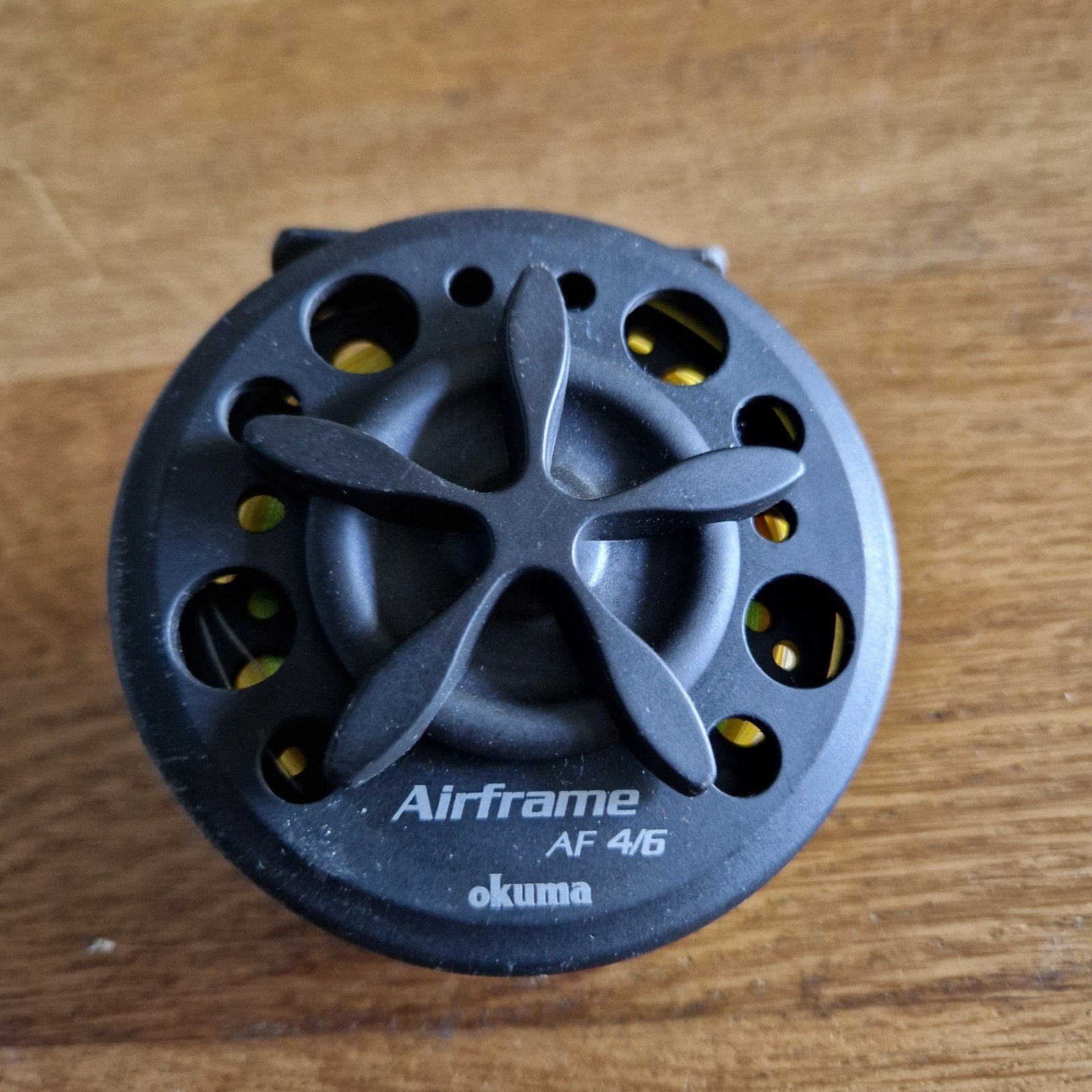 Okuma Airframe AF 4/5 Vliegenreel - Zo goed als nieuw, Ophalen, Zo goed als nieuw, Molen