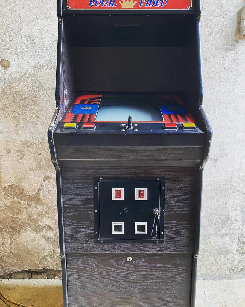 Arcade kast Ms Pacman van Royal Video 1986, Verzamelen, Automaten | Overige, Gebruikt, Ophalen