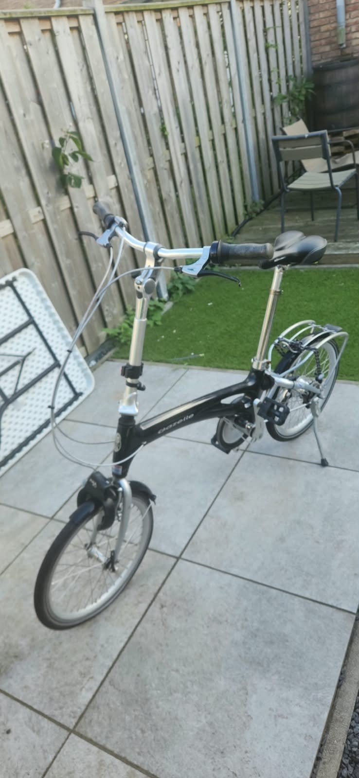 Gazelle Vouwfiets met Carbon Frame en 7 Versnellingen, Ophalen, Gebruikt, Gazelle