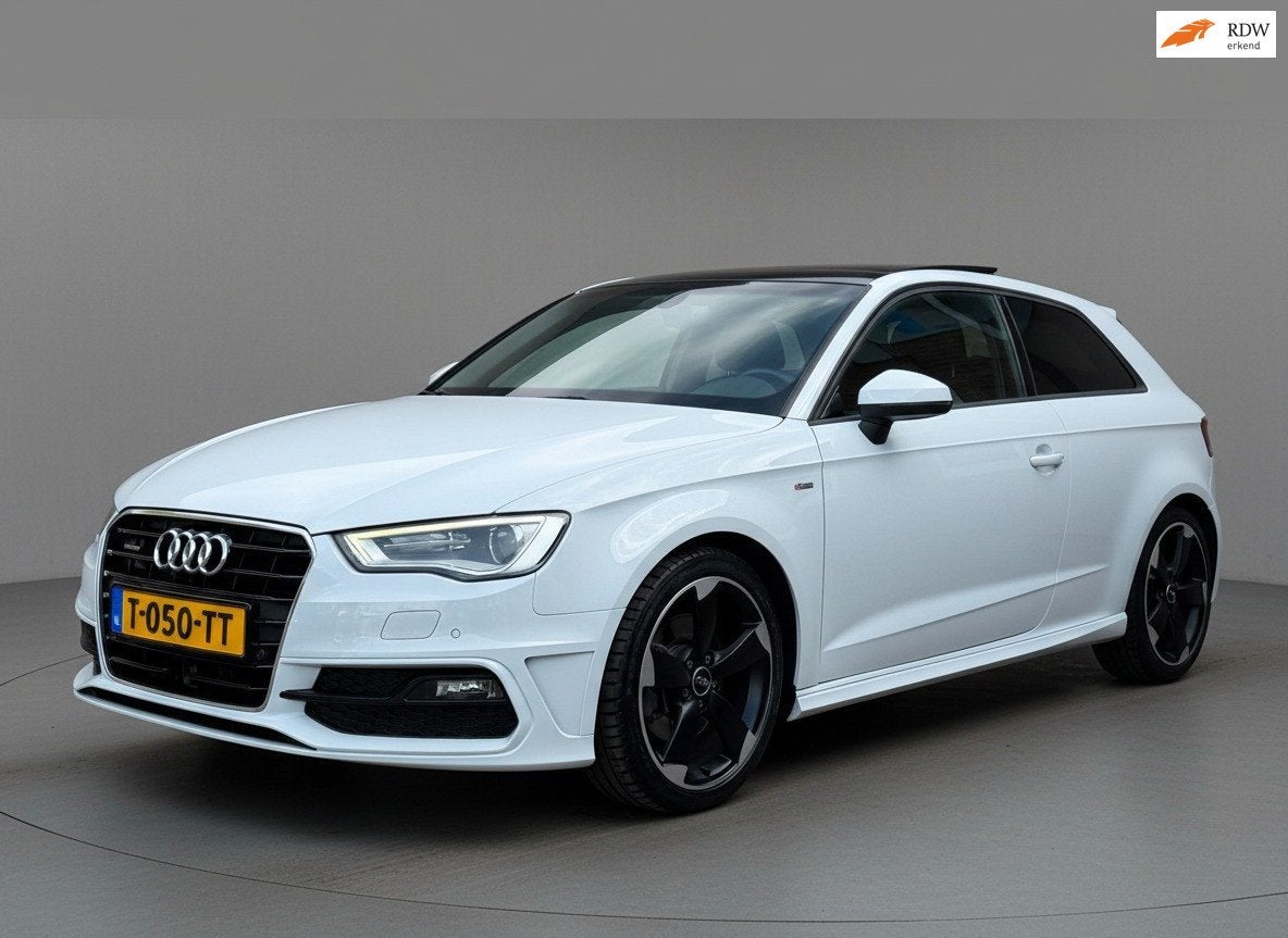 Audi A3 1.8 TFSI quattro Ambition Pro Line S, panodak, navi,, Automaat, Euro 5, Gebruikt, Zwart