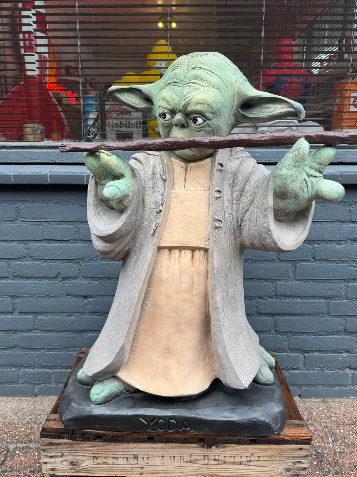 Grote Yoda Star Wars Beeld -, Ophalen, Gebruikt, Actiefiguurtje