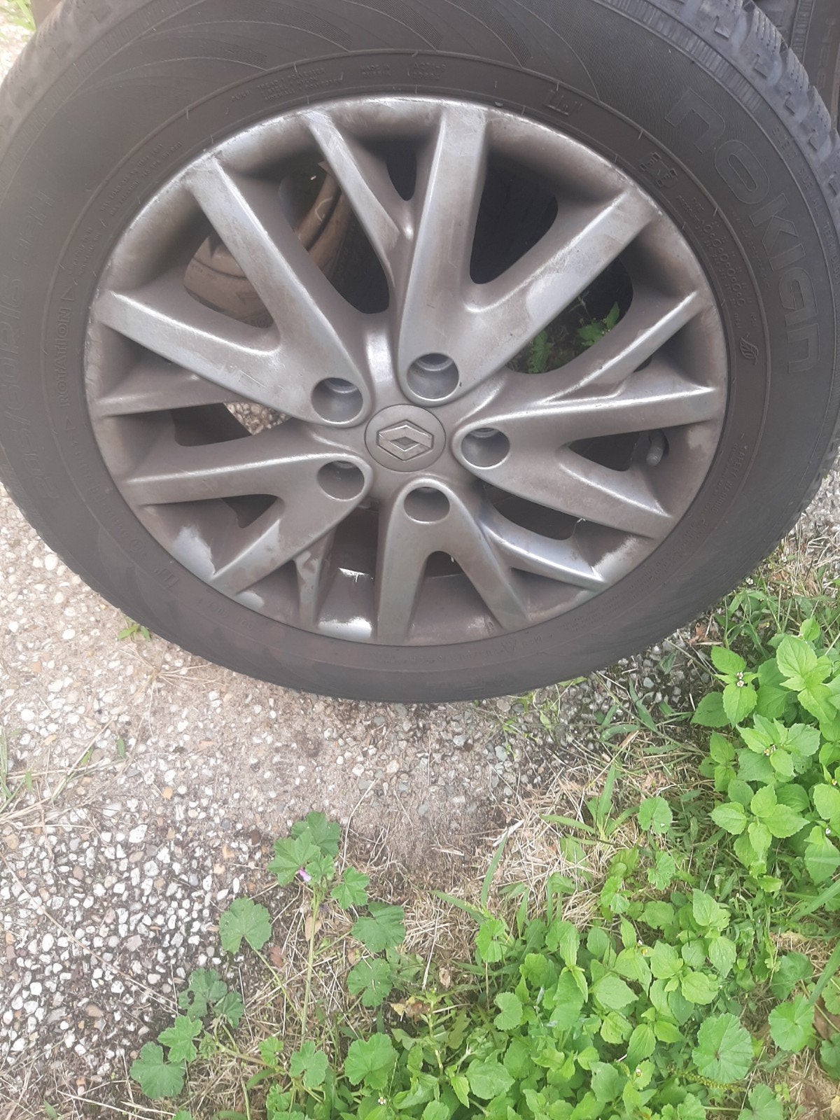 4 renault velgen igst, Ophalen, Zomerbanden, Velg(en)