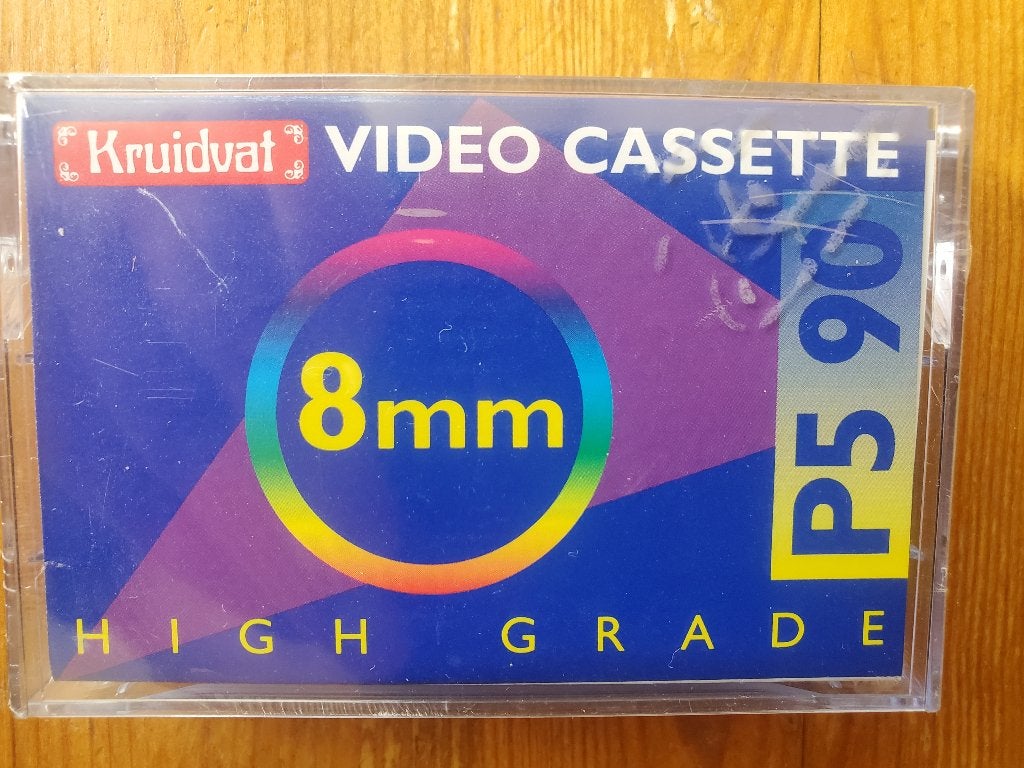 Video 8 cassette nieuw geseald, Ophalen of Verzenden, 8mm, (Video)band