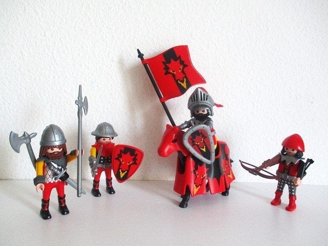 playmobil draken Baron met companen 3319, Kinderen en Baby's, Speelgoed | Playmobil, Ophalen of Verzenden, Zo goed als nieuw, Complete set