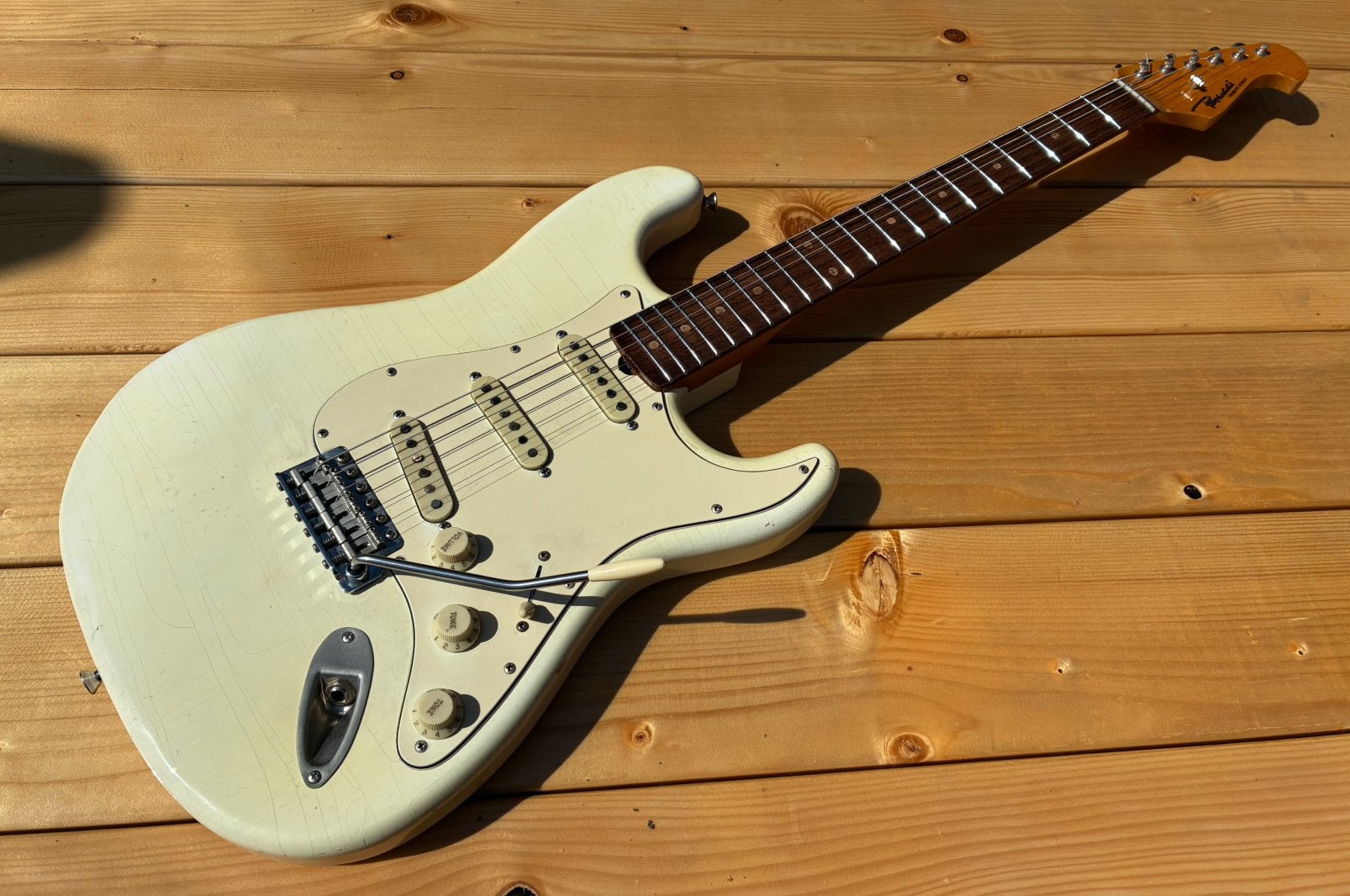 Panucci Custom Tribute Series Stratocaster gitaar, Muziek en Instrumenten, Ophalen of Verzenden, Zo goed als nieuw, Solid body