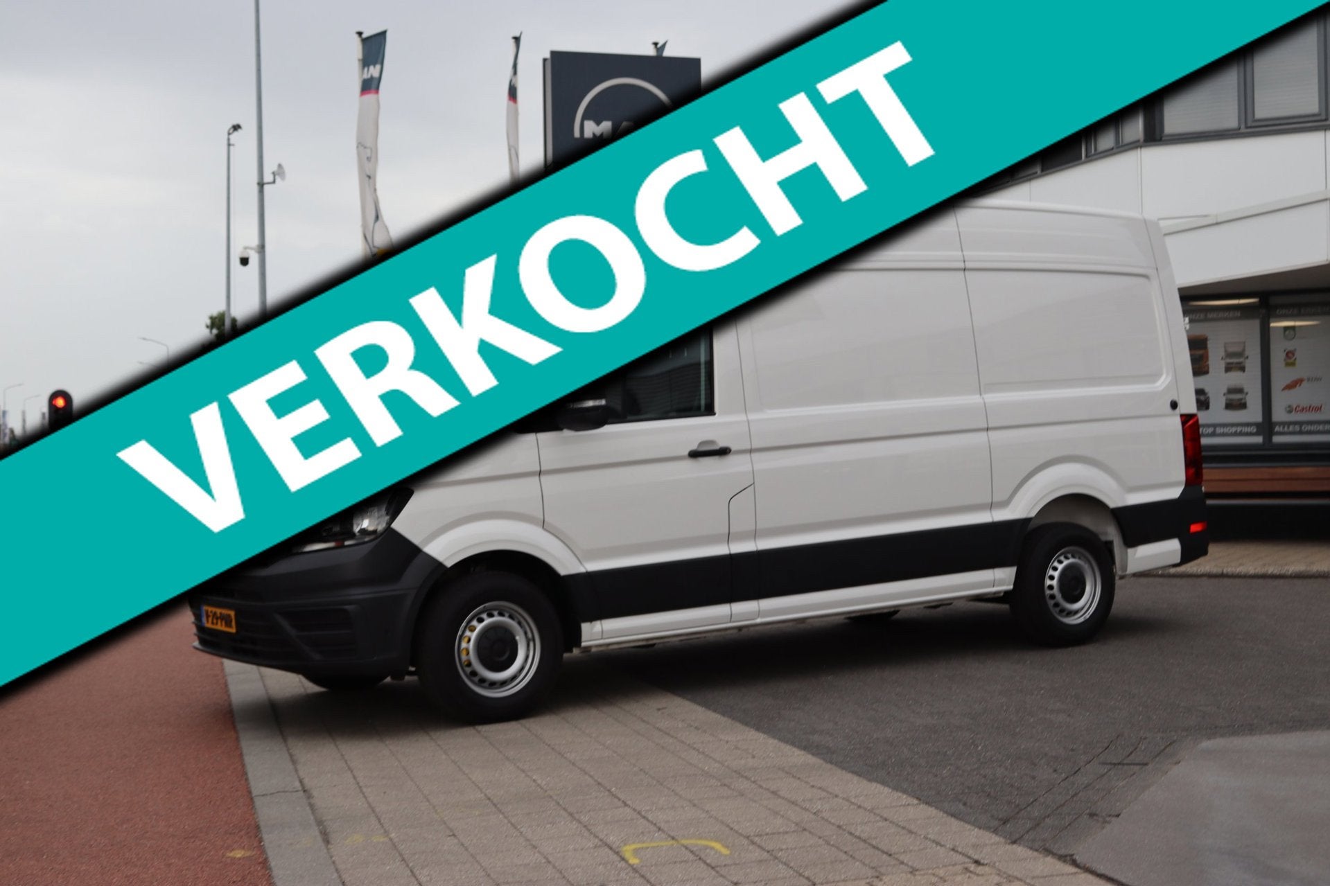 Volkswagen CRAFTER 35 2.0 TDI L3H3 177 pk BPM vrij, geveerde, Stof, Gebruikt, Euro 6, 4 cilinders