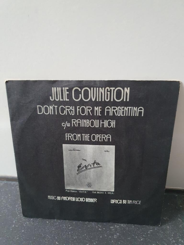 Julie Covington - Don't Cry For Me Argentina (Single), Gebruikt, 7 inch, Single, 1970 - 1979