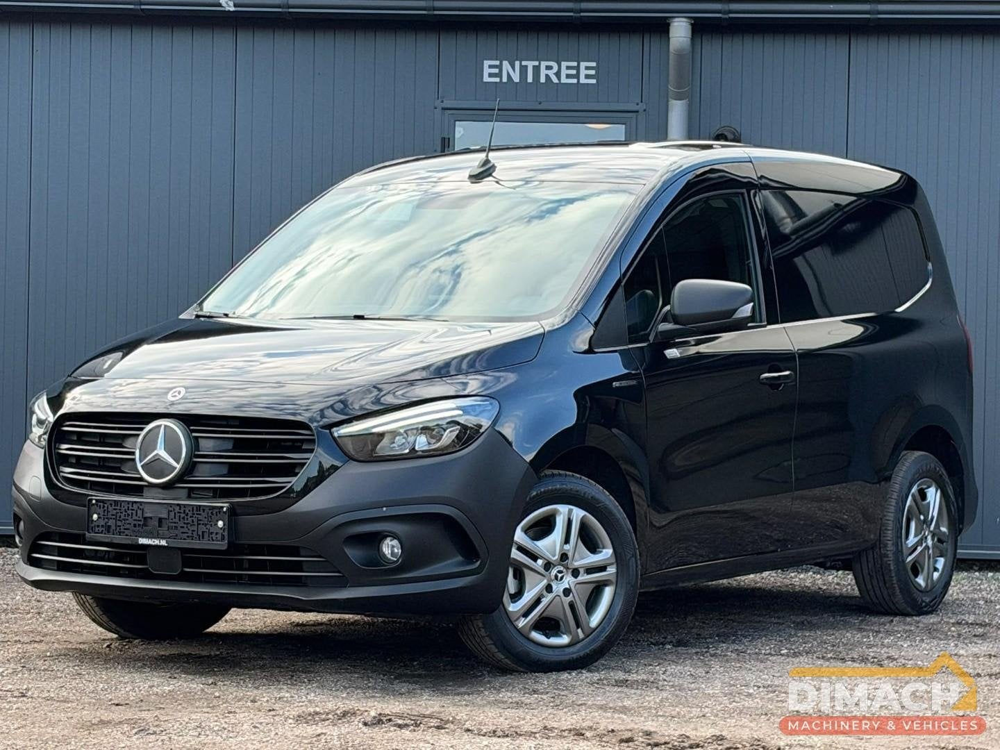 Mercedes-Benz eCitan pro 51kWh - Climate control - Trekhaak, Auto's, Automaat, Gebruikt, Euro 6, Zwart
