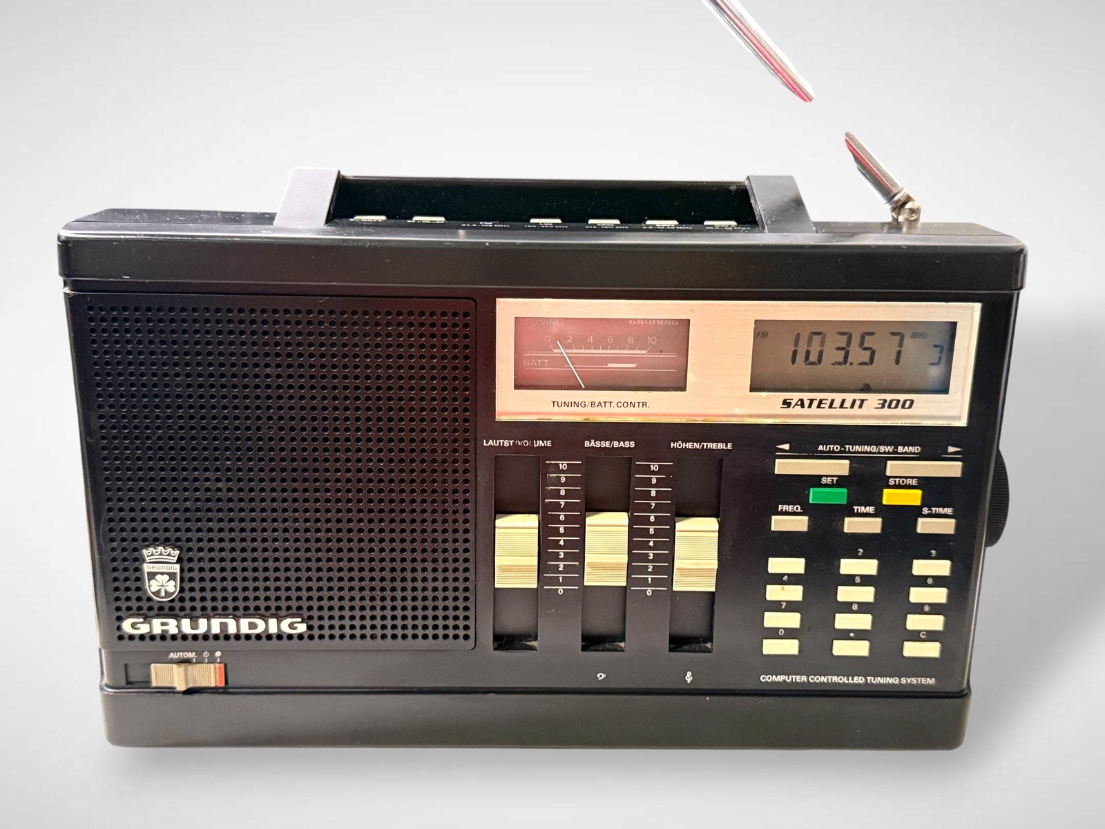 Grundig Satellit 300 Wereldontvanger - Werkt Prima, Gebruikt, Grundig, Grundig, Ophalen of Verzenden