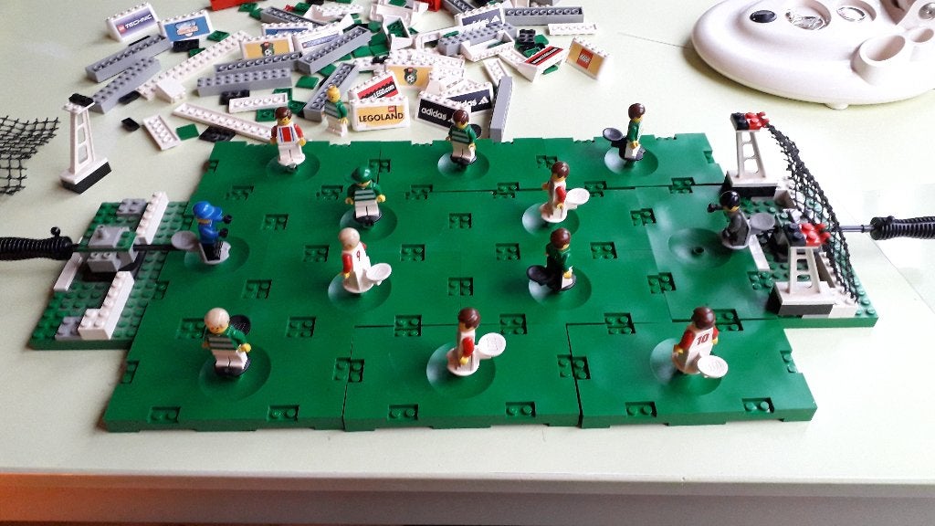Lego voetbal set, Gebruikt, Overige thema's, Lego, Ophalen of Verzenden
