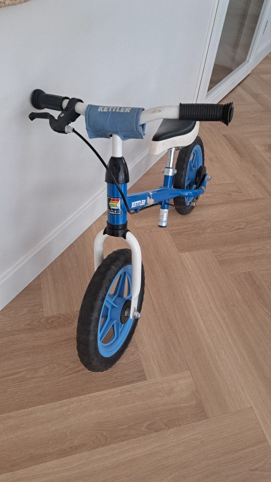 Kettler loopfiets blauw - Ideaal voor jonge kinderen, Ophalen, Gebruikt, Velgrem, Minder dan 16 inch