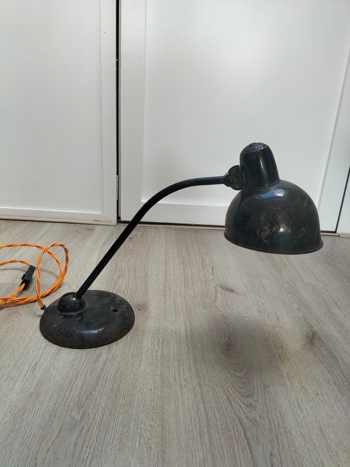 Vintage Kaiser Idell Tafellamp - Bauhaus Stijl, Ophalen of Verzenden