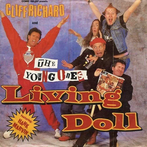 Single van Cliff Richard & the Young Ones uit 1986, Gebruikt, Ophalen of Verzenden, Beschermende buitenhoes, Pop