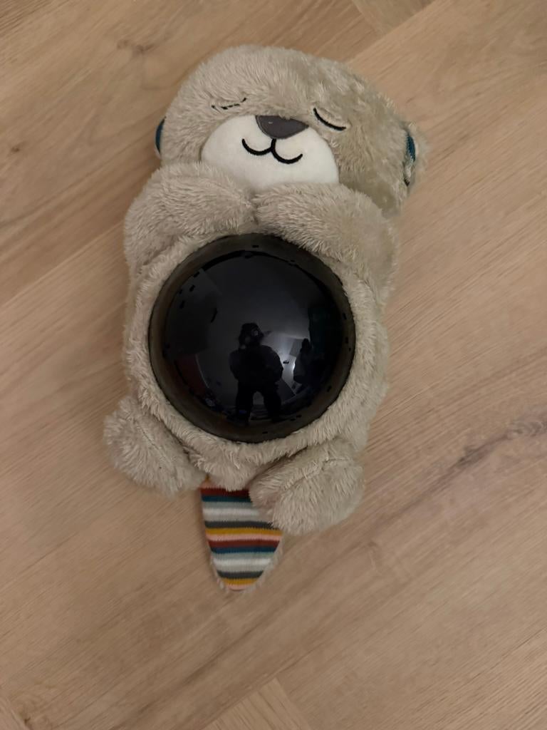 Fisher-Price Soothe & Glow knuffel met projector, Ophalen, Zo goed als nieuw, Overige typen, Met licht