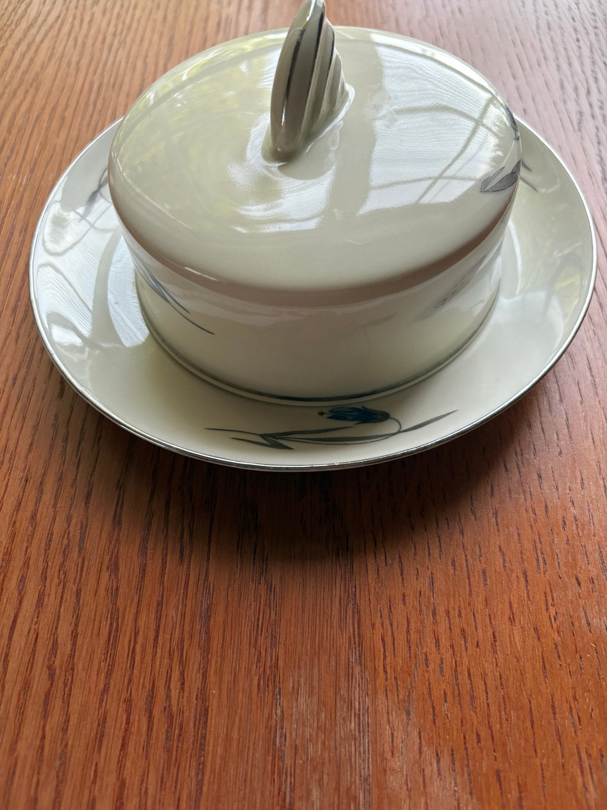 Vintage botervloot met deksel, Ophalen