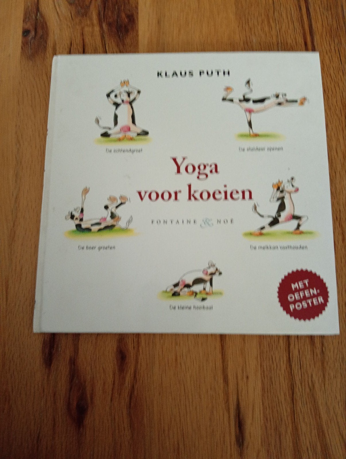 Yoga voor koeien - Klaus Puth (incl. oefenposter), Ophalen of Verzenden, Zo goed als nieuw, Klaus Puth