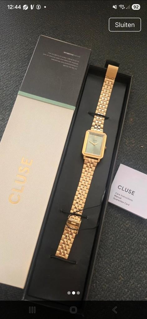 Cluse Fluette Horloge * NEW *, Sieraden, Tassen en Uiterlijk, Horloges | Dames, Ophalen of Verzenden