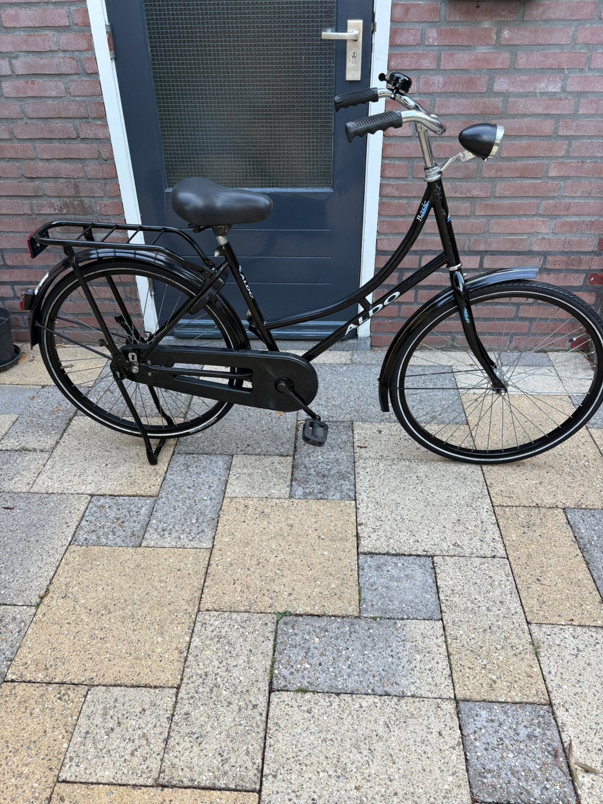 Meisjes fiets met licht en slot, Ophalen, Gebruikt, Terugtraprem, 26 inch of meer