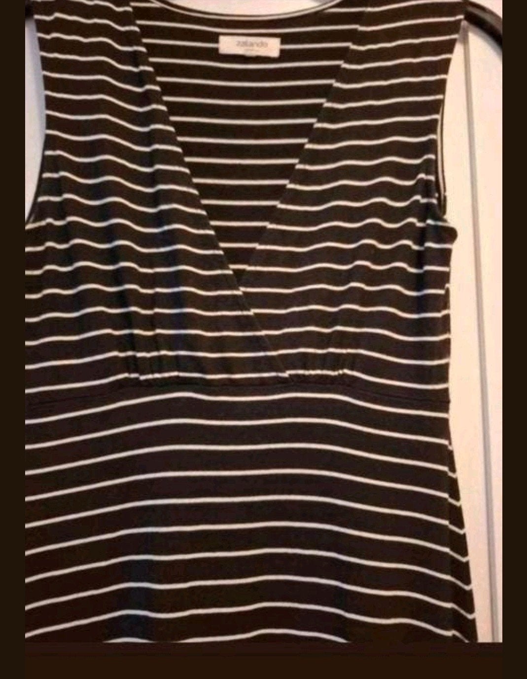 Zalando Essentials Gestreepte Maxi Jurk Zwart/Wit – Maat XS, Zwart, Zalando, Ophalen of Verzenden, Maat 34 (XS) of kleiner