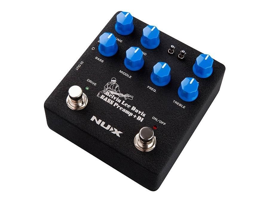 NUX Melvin Lee Davis NBP-5 bas preamp + DI box, Muziek en Instrumenten, Effecten, ., Overige typen, Nieuw, Ophalen of Verzenden