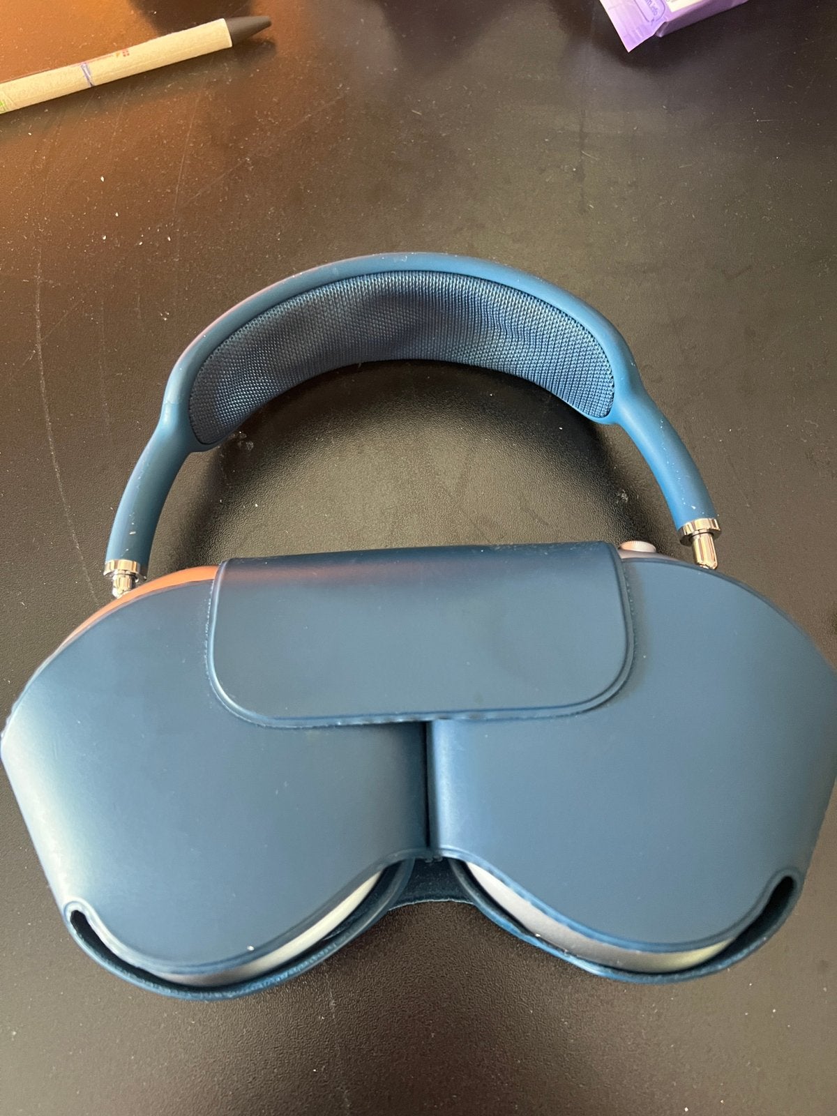 Airpods max blauw, Audio, Tv en Foto, Koptelefoons, Gebruikt, Ophalen of Verzenden, Apple, Over-ear