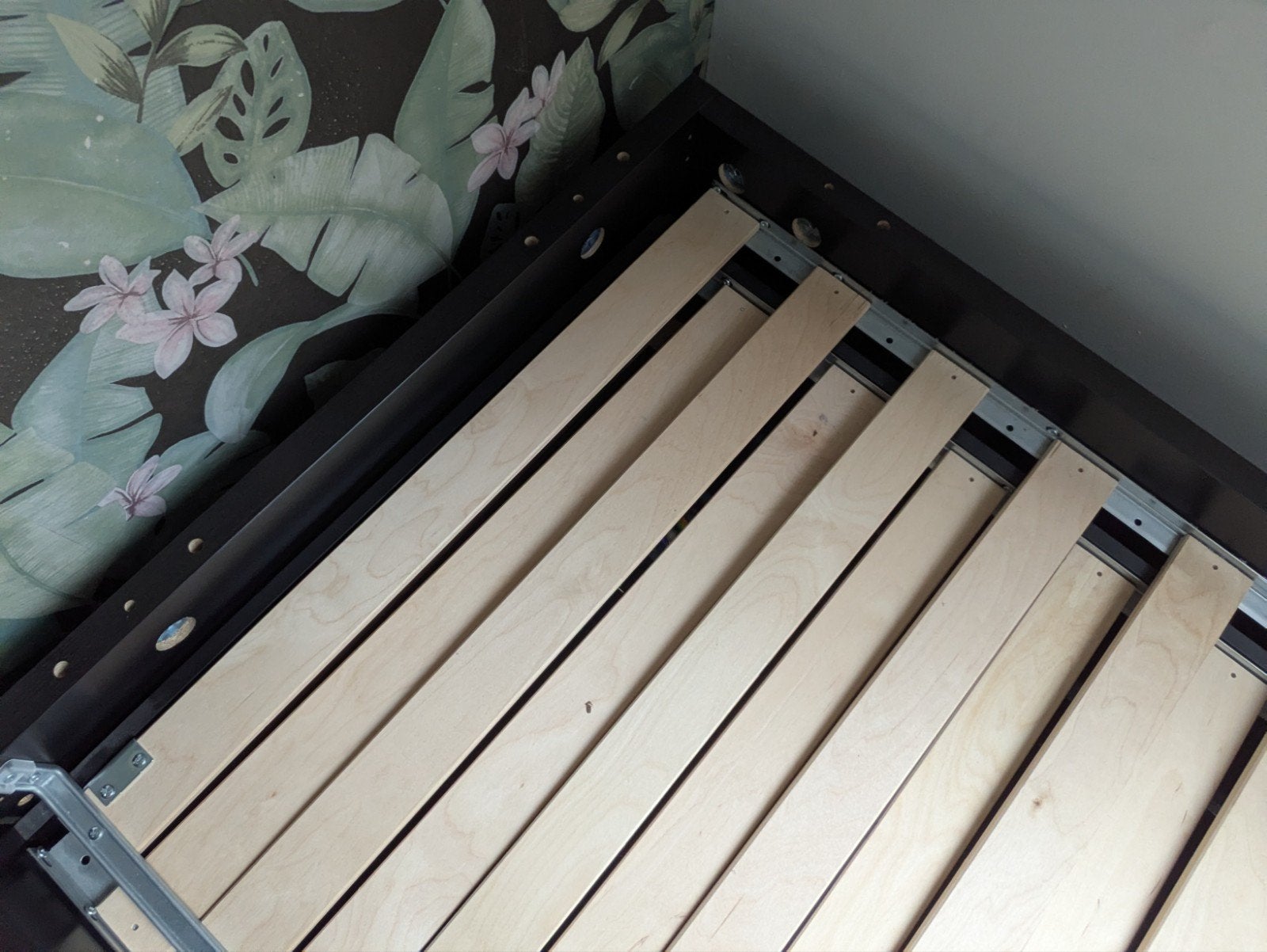 Foto 4 van Uitschuifbaar IKEA bed met 1 matras